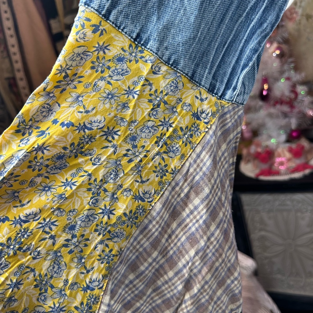 Young Threads Multicolor boho Patchwork Cardigan/… - image 5